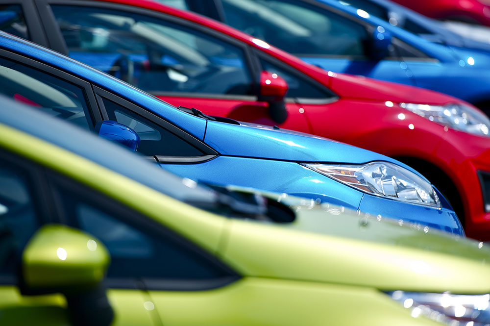 Selection of cars for sale.