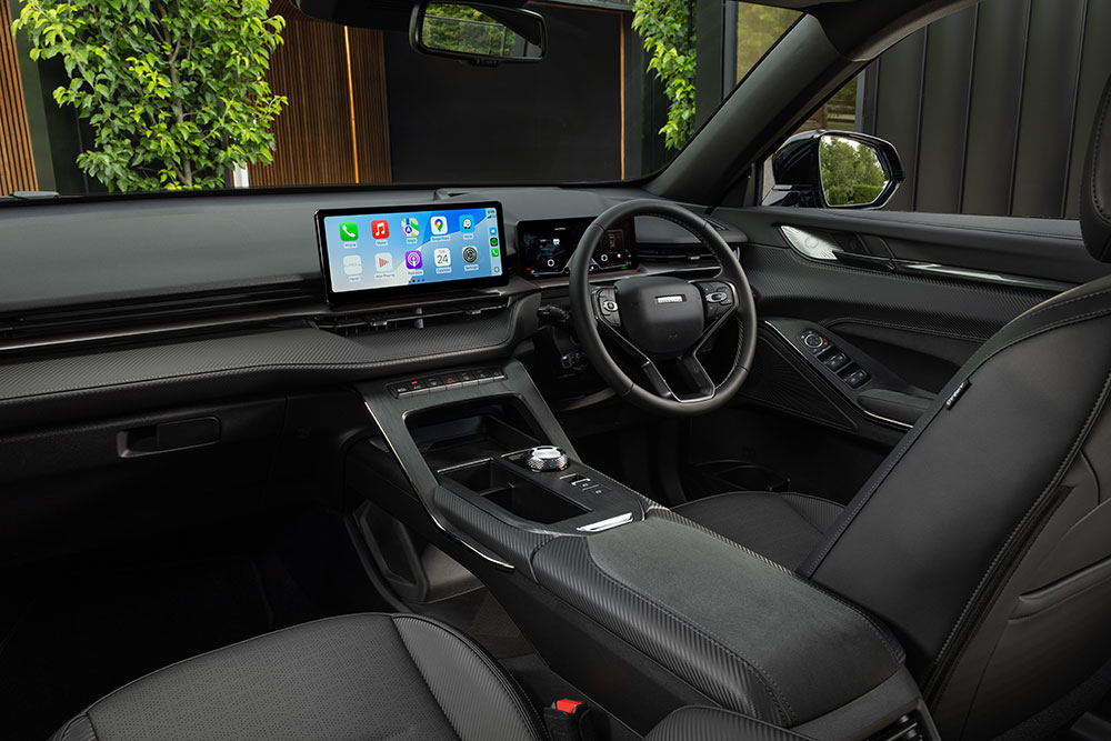 2025 GWM Haval H6GT PHEV dashboard.