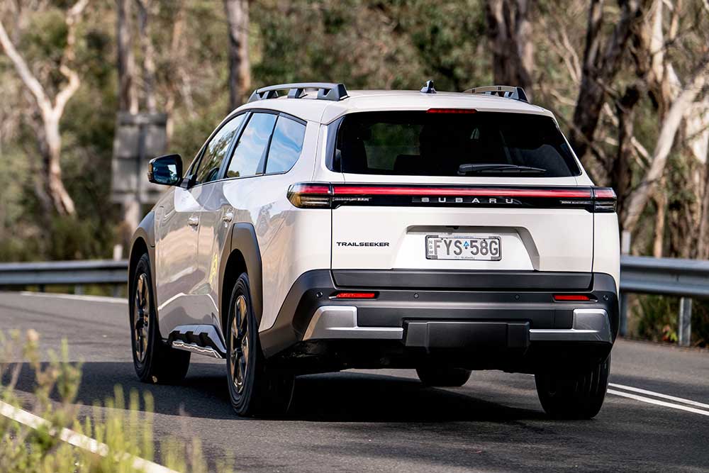 2026 Subaru Trailseeker rear view