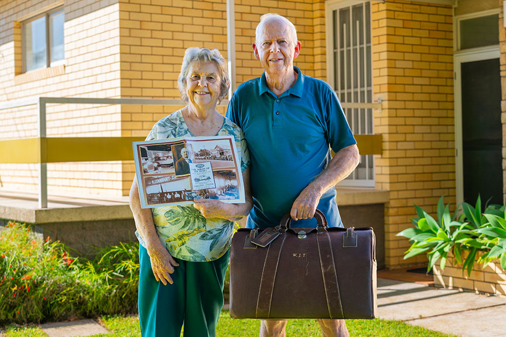 RACQ members Glenda and Jack Eagle.