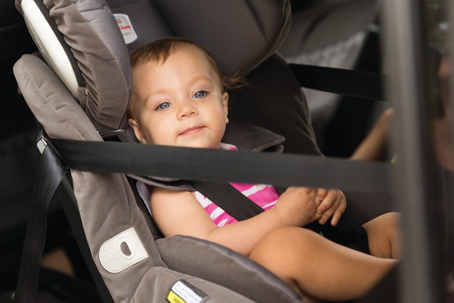 Child in car seat 