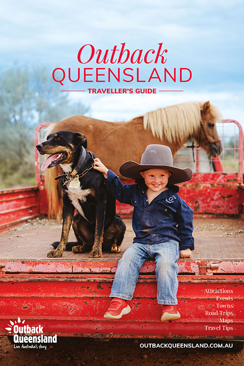 Cover of the Outback Queensland Traveller's guide