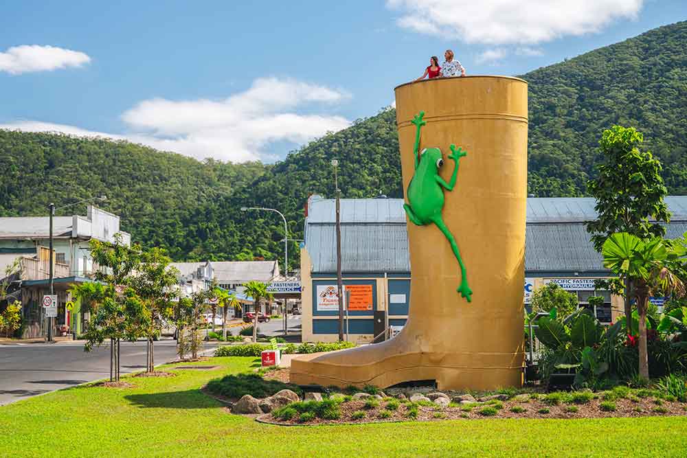 The Golden Gumboot at Tully.
