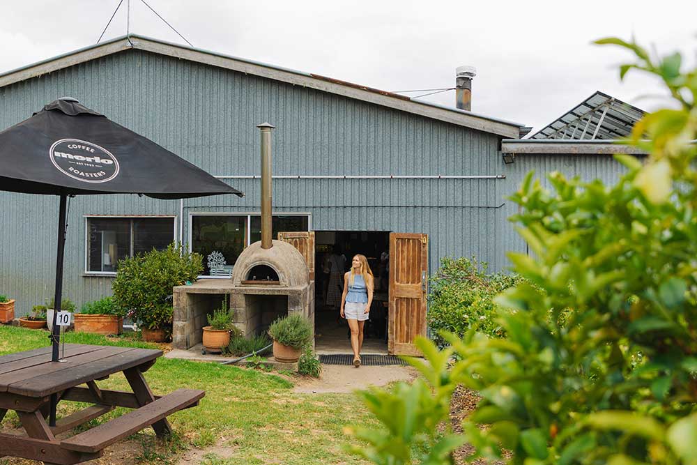 Sutton's Juice Factory and Cidery in the  Granite Belt.