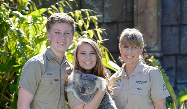 Australia zoo family