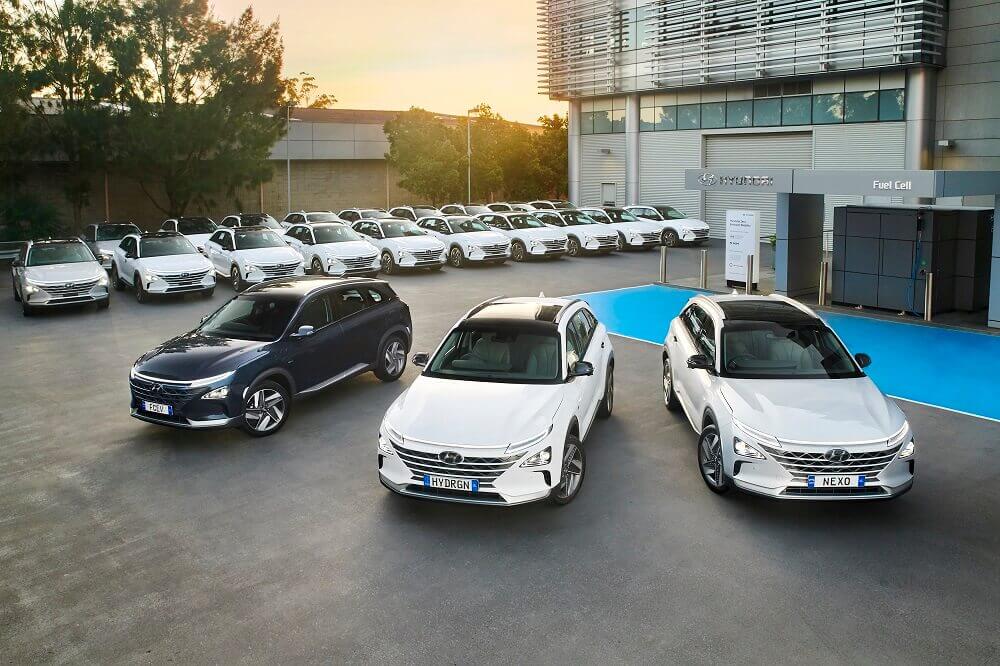 Hyundai lands its first hydrogen fleet in Australia
