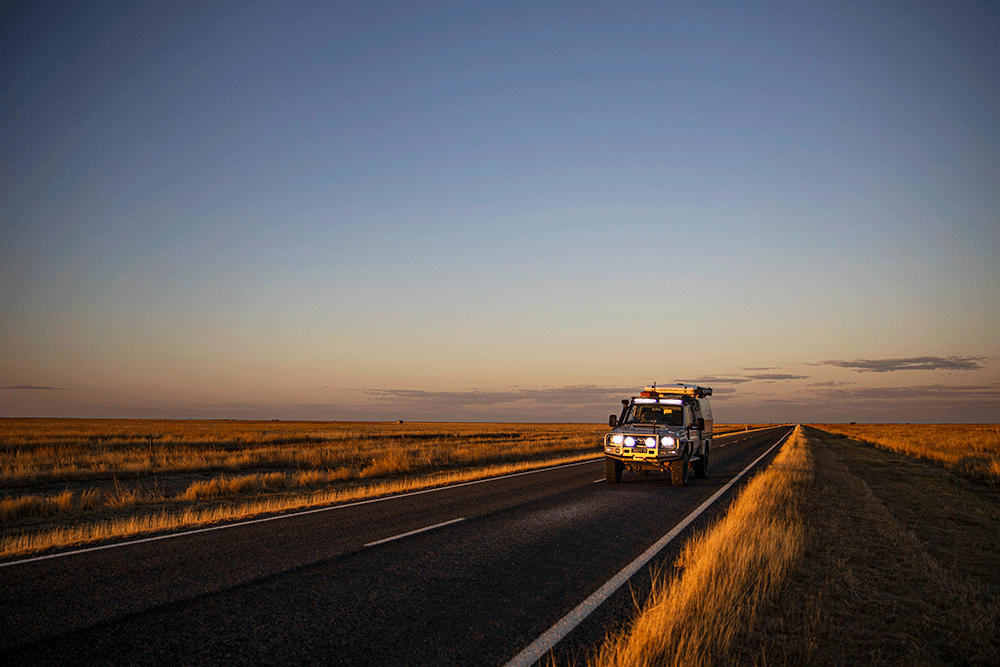 Tips for driving in outback Queensland