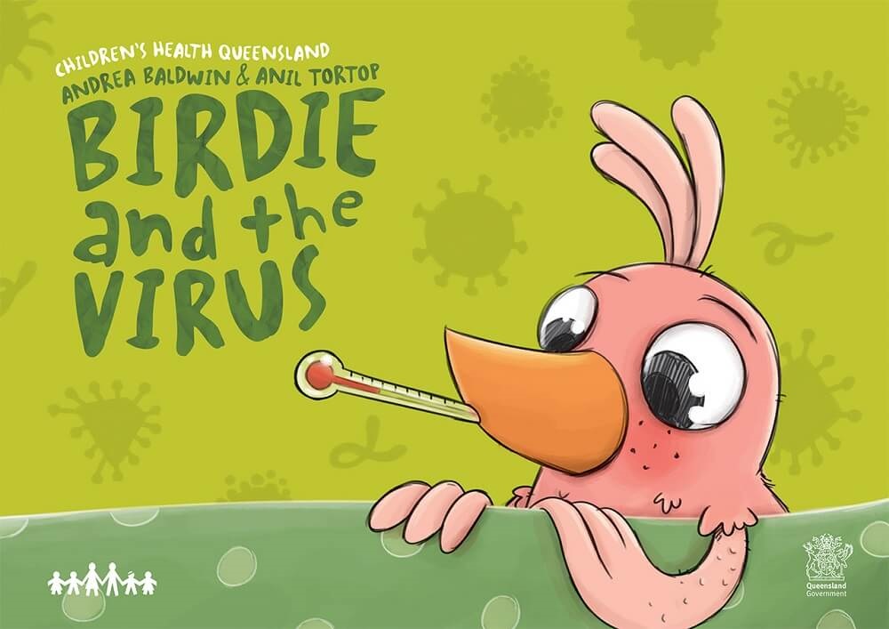 COVID-19 children's book - Birdie and the Virus